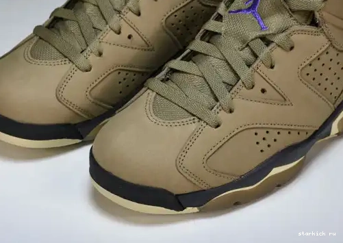 Brown  FD1643-300 Retro 6 FD1643-300 Jordan Kelp Gore-Tex 0629